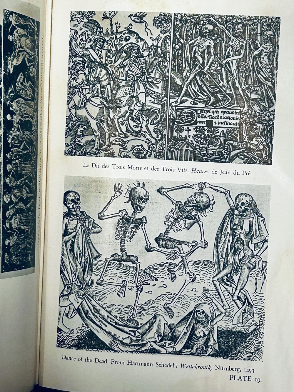 World History of the Dance Sachs Book 1937 w Amazing Dance of the Dead Plate